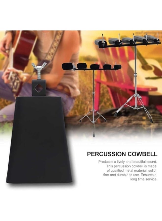 Megarya 3 Inch Cowbell Instrument Metal Percussion Cowbell with Stick for Music Lovers Beginners - Image 6