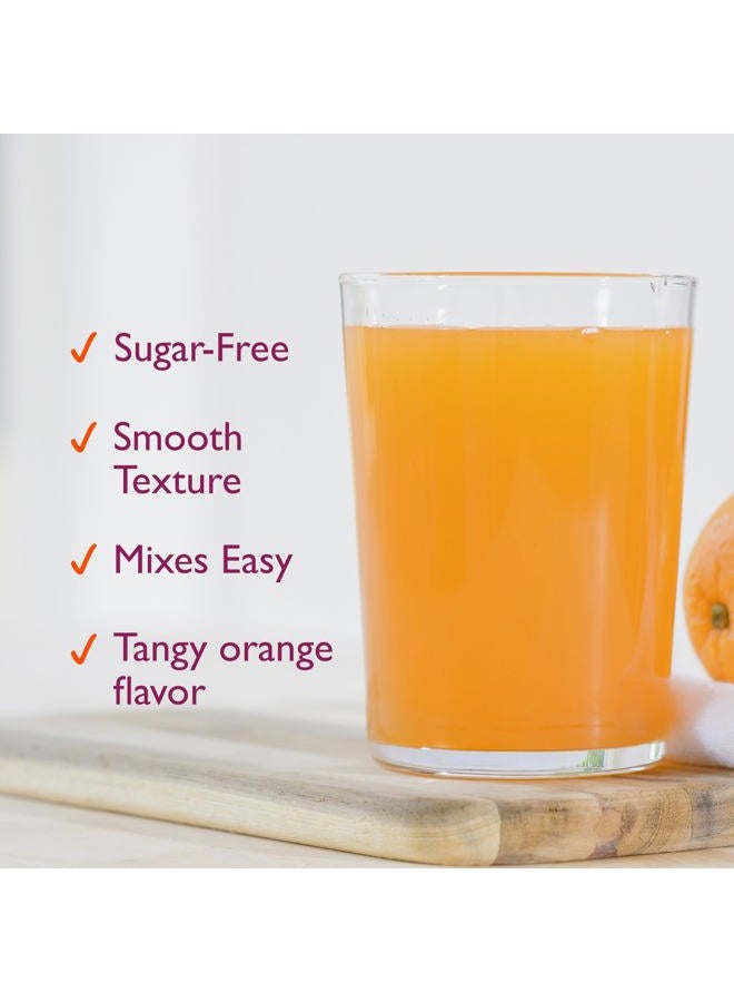 4-in-1 Psyllium Fiber Supplement, Orange, 114 Teaspoons, 1.4 Lbs - Image 4