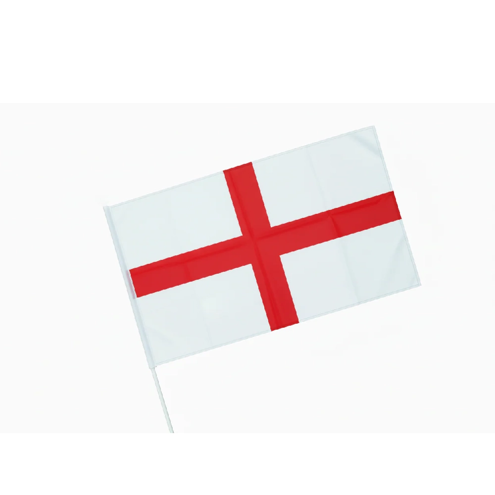 England Hand Flag 20x30 cm, St Georges Cross Mini Flag, World Cup 2026 Fan Flag for Celebrations & Events - Image 5