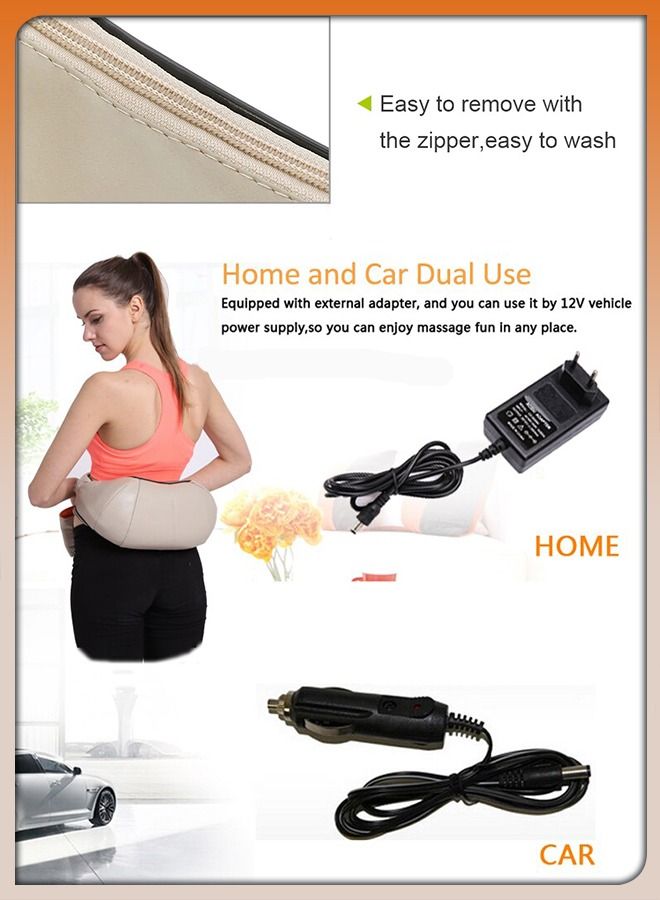 Home Car U Shape Shawl Electric Shiatsu Neck And Shoulder Back Foot Waist Abdomi