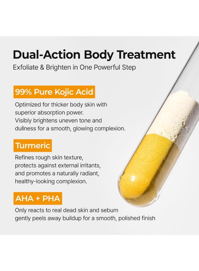 Dr.Melaxin Body Keratin Care Kojic Acid Turmeric Spray Gently Exfoliating Peelin