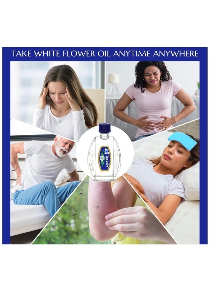 White Flower The Original HOE HIN Embrocation Oil – 2.5ml - Image 6