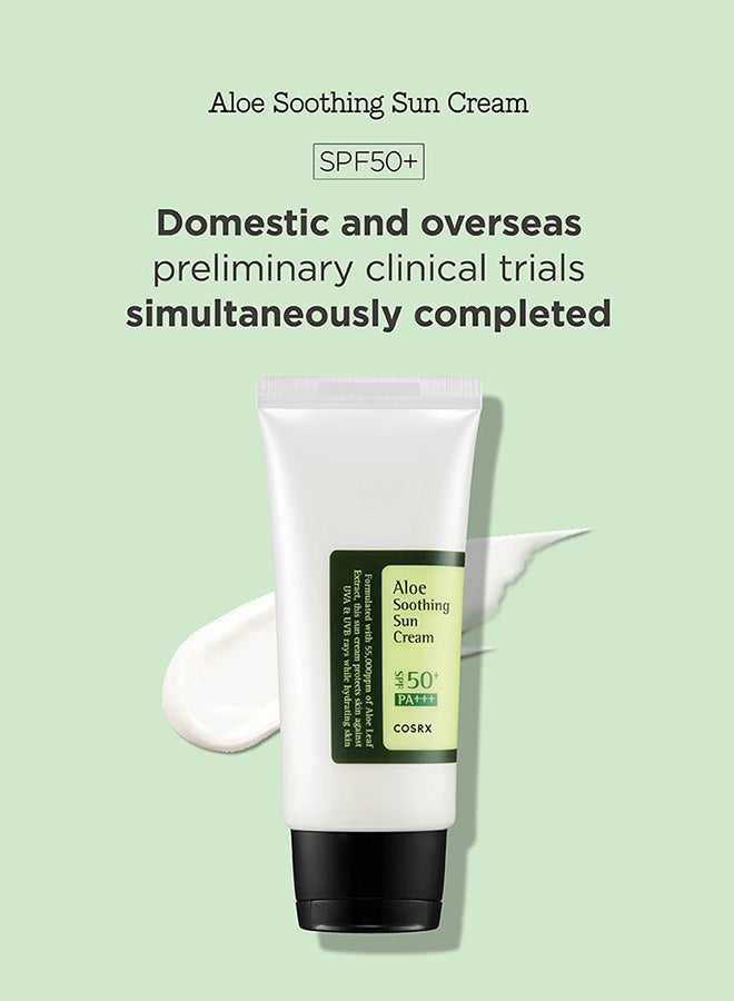 Aloe Soothing Sun Cream 50ml - Image 6