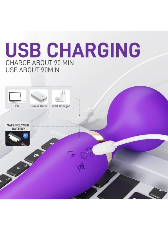 Rechargeable Personal Body Massager Handheld Waterproof Massage Machine - Image 3