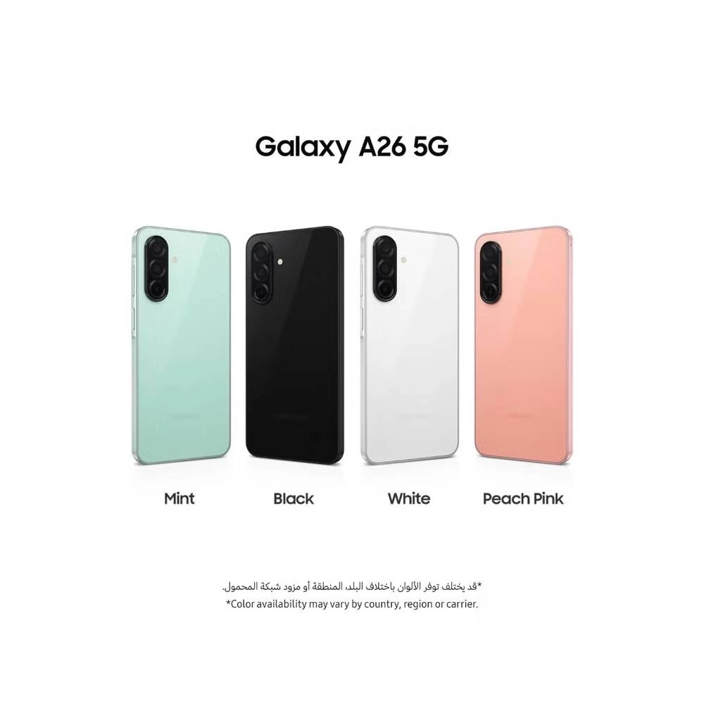 Samsung Galaxy A26 5G Dual SIM Black 6GB RAM 128GB -Middle East Version - Image 4