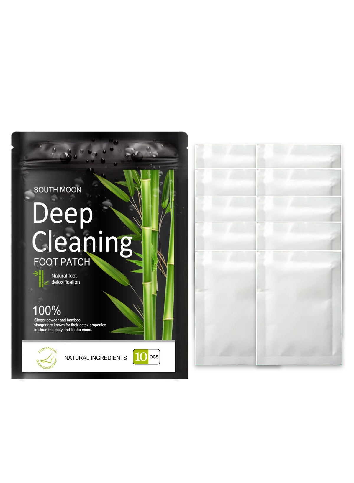 10Pcs Deep Cleansing Detox Foot Patches Foot Care Detox Foot Pads, Foot Detox Pa