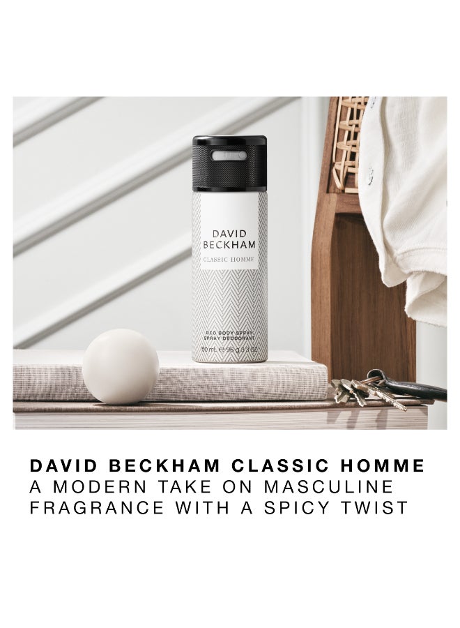 Classic Homme Deodorant Body Spray - Image 3