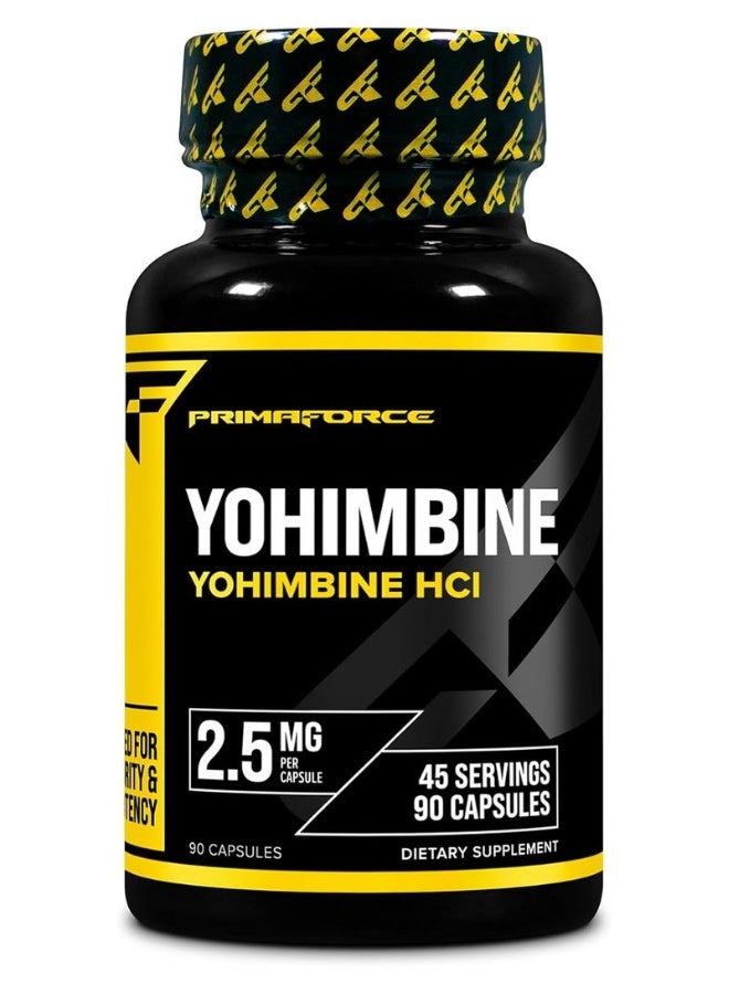 Yohimbine HCl, 5 mg, 90 Capsules (2.5 mg per Capsule) - Image 4