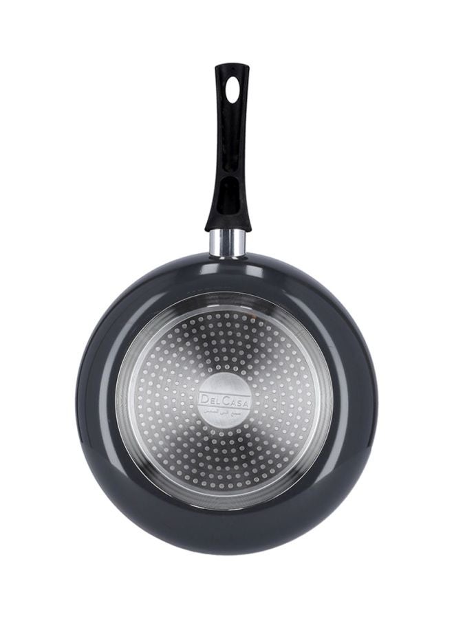 Aluminium Frypan With Glass Lid Black 28cm - Image 5