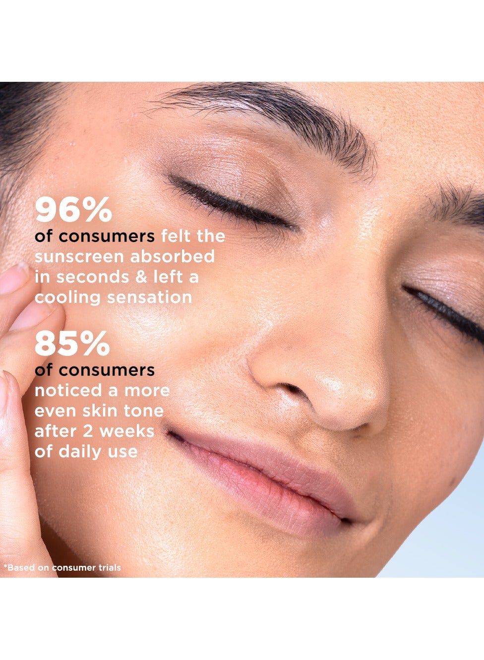 Lightweight Face Sunscreen SPF 50+ PA++++, 3% Niacinamide, Broad Spectrum UVA UVB, No White Cast, For Dry, Combination & Oily Skin - Image 2