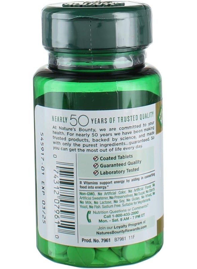 Biotin 1000 Mcg - 100 Tablets - Image 2