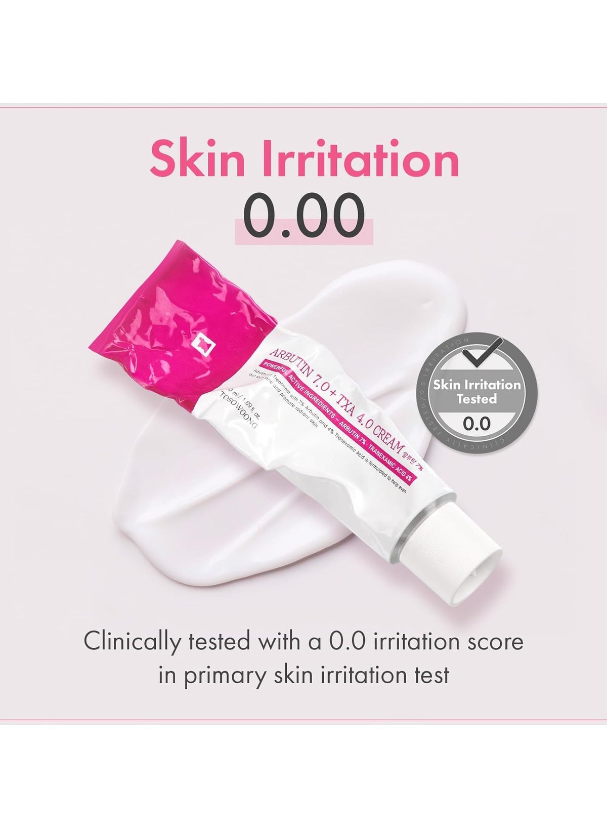Arbutin 7% + Tranexamic Acid 4% Cream, 70,000ppm Arbutin, 40,000ppm TXA, Niacinamide, Glutathione, Dark Spots, Freckle, Blemishes, Pigmentation, Korean Skin Care, 50ml, 1.69 fl.oz. - Image 4