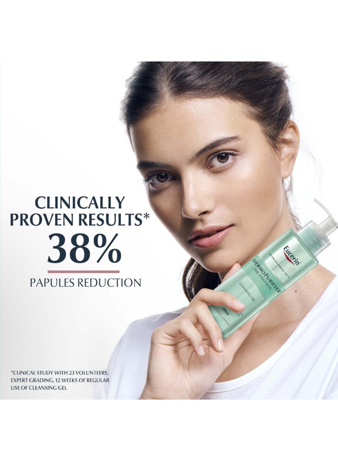 Dermopurifyer Oil Control Facial Toner For Blemish And Acne-Prone Skin With Lactic Acid Green 200ml - Image 3