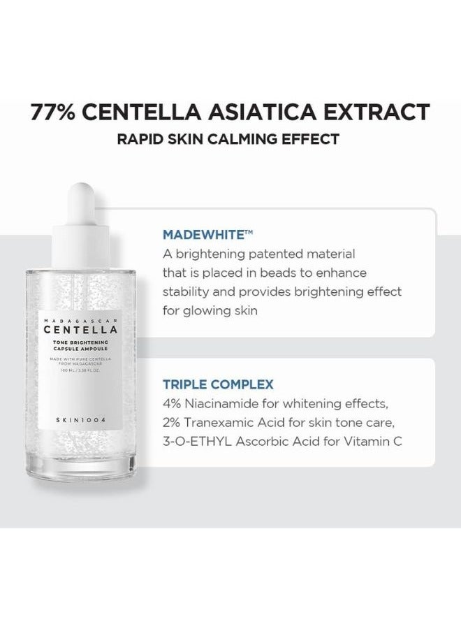 Madagascar Centella Tone Brightening Capsule Ampoule 100ml - Image 2