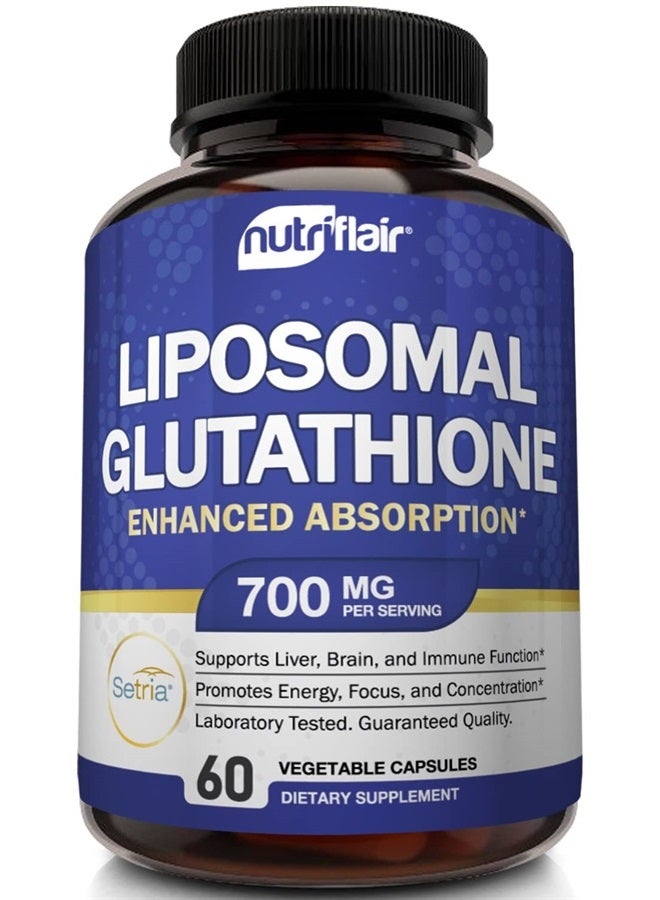 Liposomal Glutathione Setria® 700mg - 60 Vegetable Capsules - Image 3