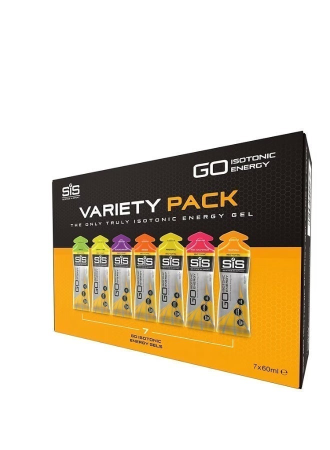 GO Isotonic Energy Gels | 22g Carbohydrates | Low Sugar | Easily Digestible | Gl