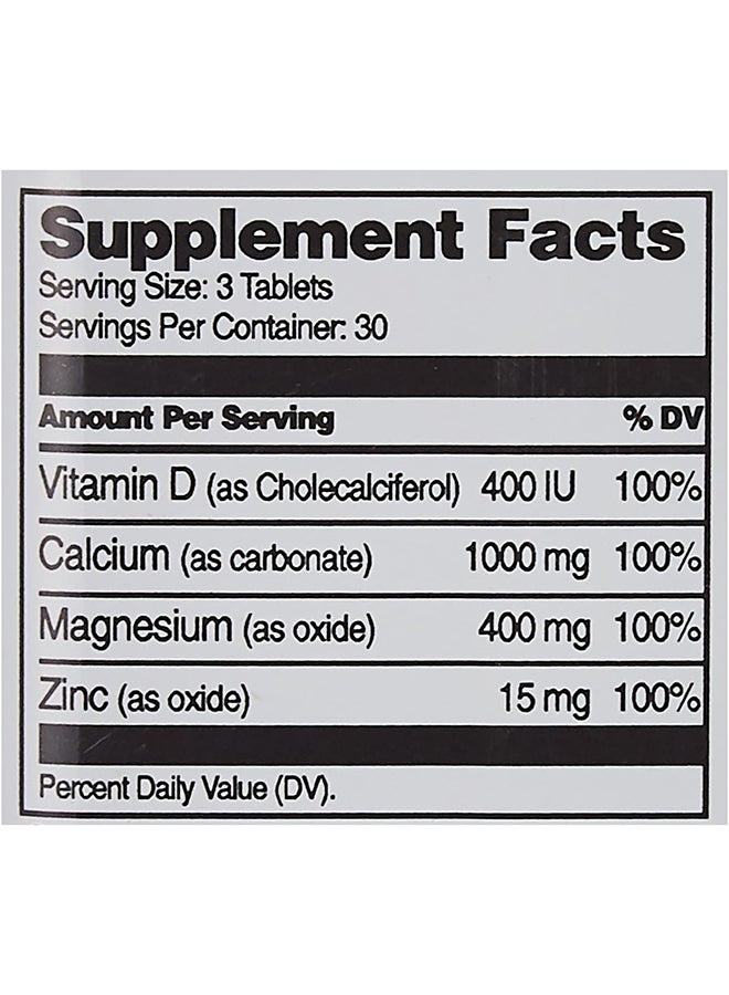 Cal Mag Zinc+D 90 Tablets - Image 4