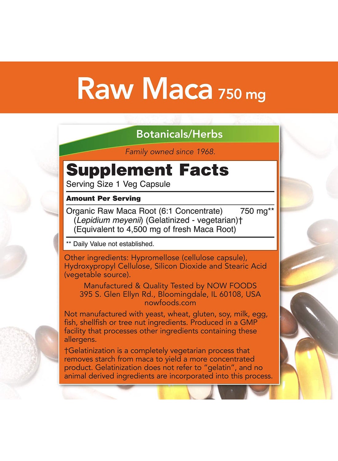 Maca Reproductive Health Dietary Supplement - Image 2