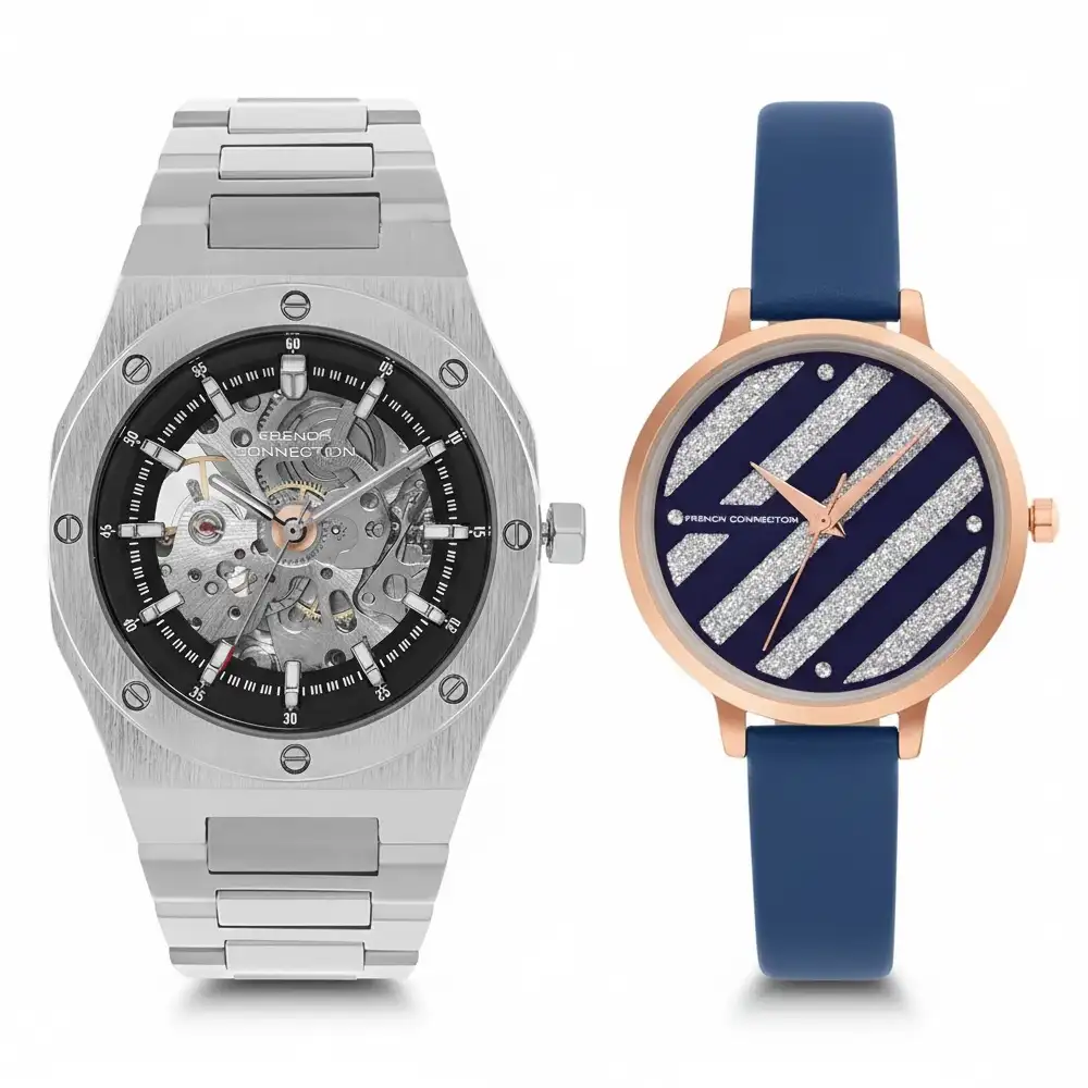 French Connection Analog Watch For Women with Sleek Design and Premium Craftsmanship - FC007BRN - Image 6