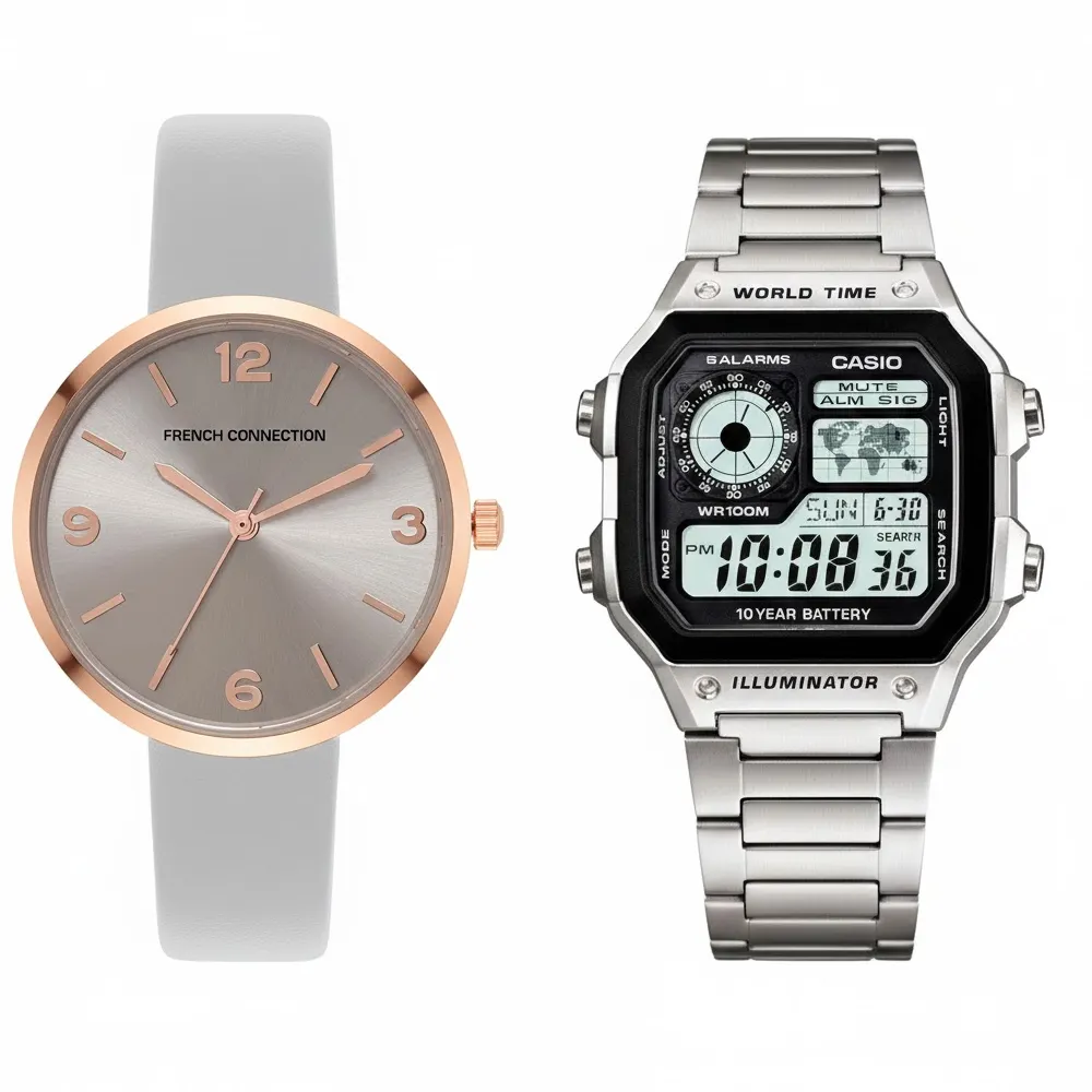 French Connection Analog Watch For Women with Sleek Design and Premium Craftsman