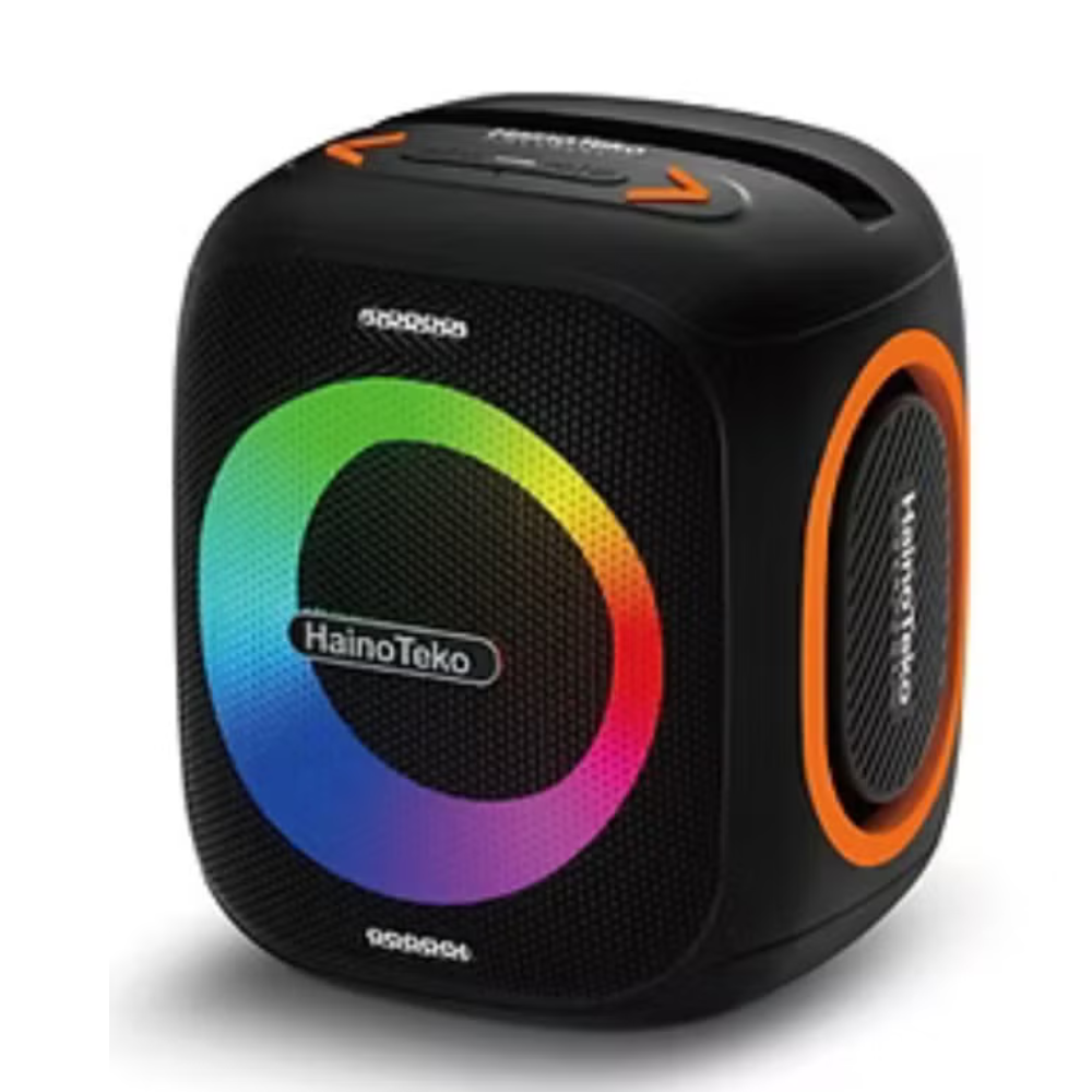 Haino Teko 30W Portable Bluetooth Speaker with RGB Lights, Deep Bass, Multi-Func