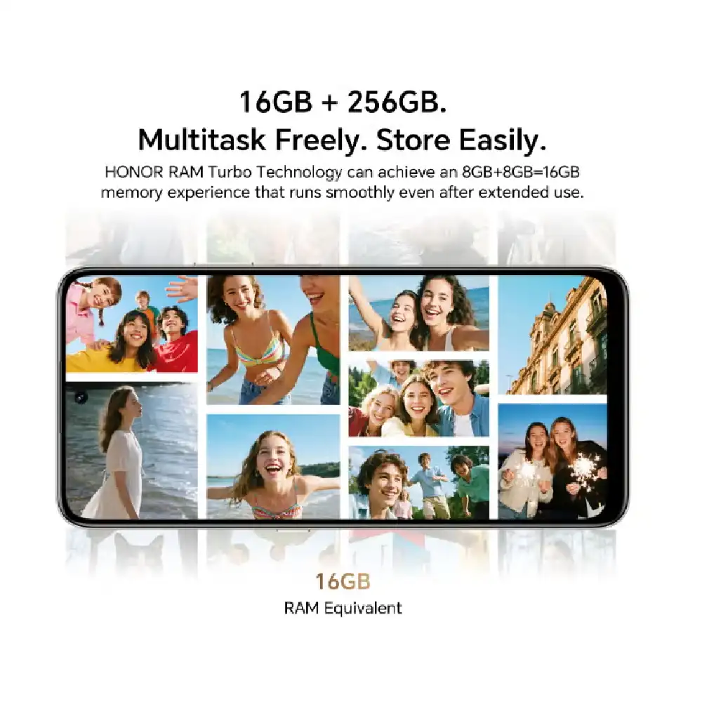 HONOR X7d 5G Smartphone 8GB RAM 256GB Snapdragon 685 6.77 Inch 120Hz Display 108