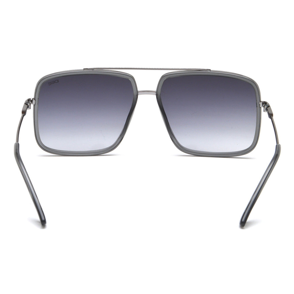 IDEE Men Gradient Green Lens Sunglasses Full Frame Pilot Shape 59-15-143mm Gunme