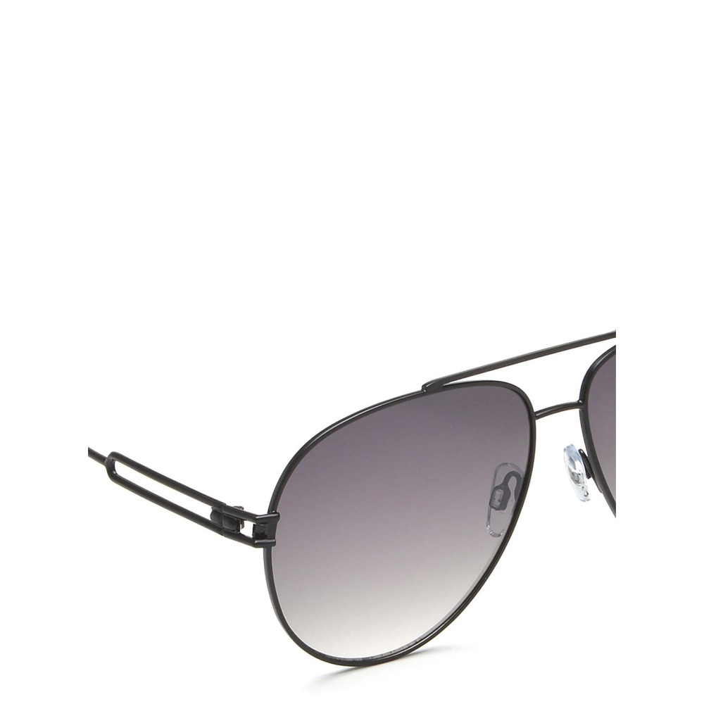 IDEE Unisex Gradient Grey Lens Sunglasses Full Frame Aviator Shape 60-13-142mm G
