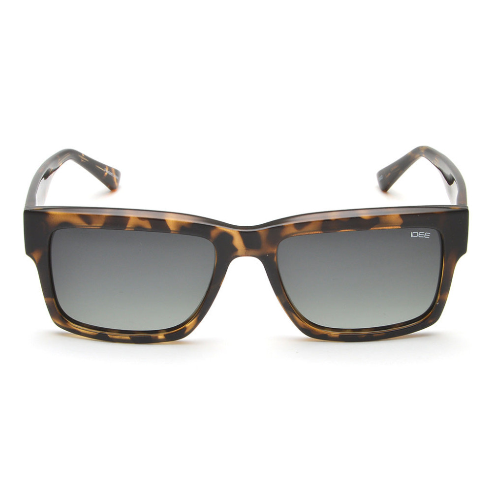 IDEE Unisex Polarized Gradient Blue Lens Sunglasses Full Frame Rectangular Shape
