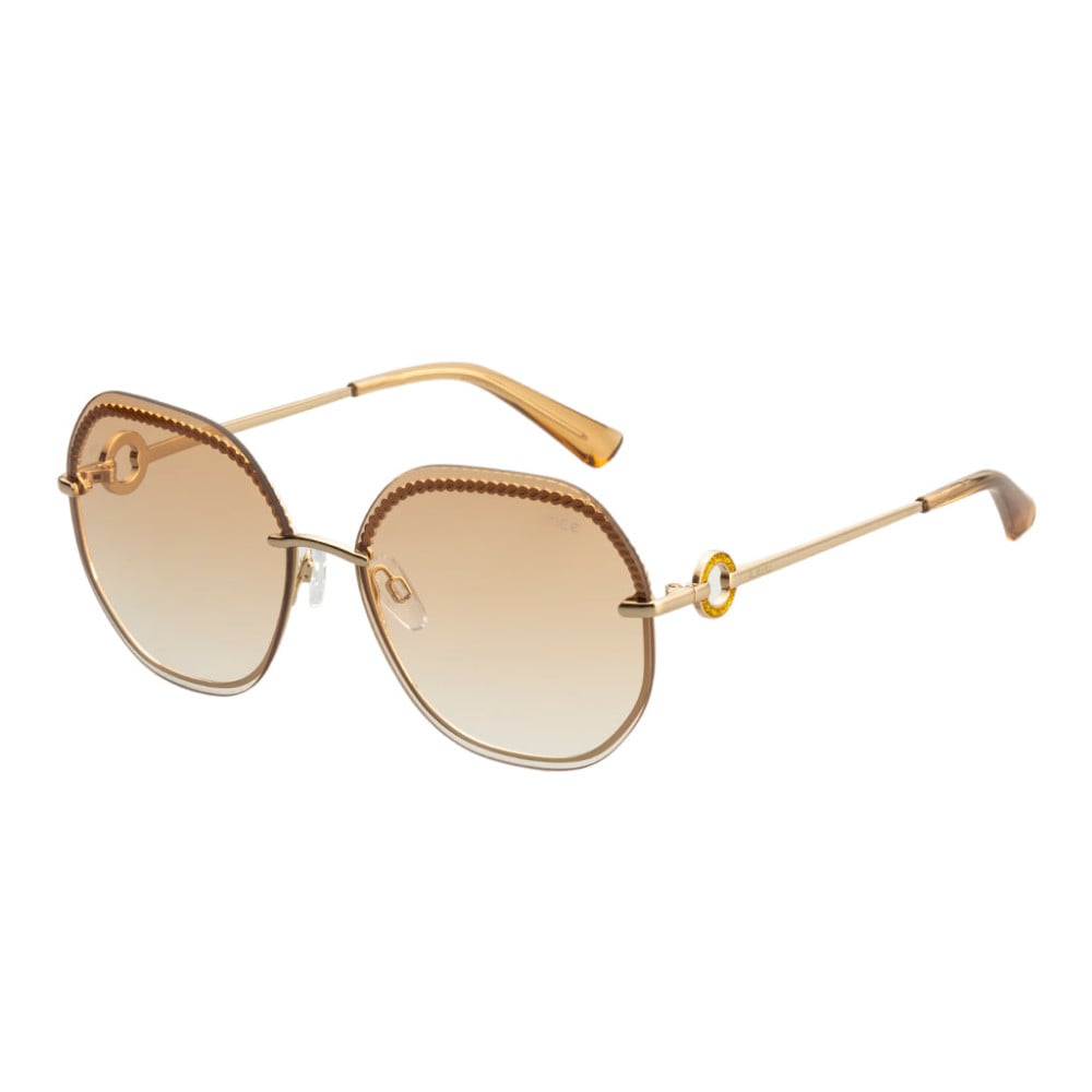 IDEE Women Sunglasses S2873 C4 Metal Frame CR39 Lens Gradient Green