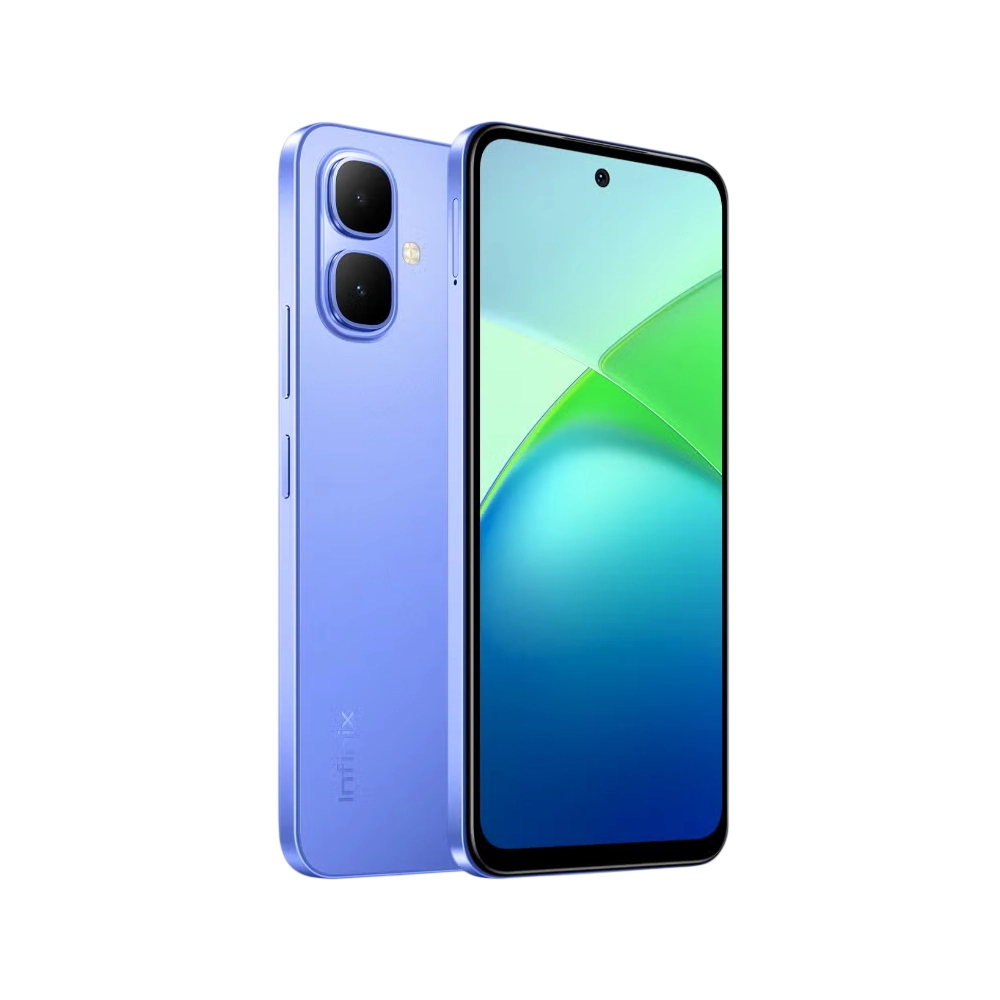 Infinix Smart 10 Dual SIM, 4+4GB RAM, 128GB Storage, 4G, 6.67-Inch 120Hz Display, 8MP Camera, 5000mAh Battery, Middle East Version - Iris Blue - Image 6