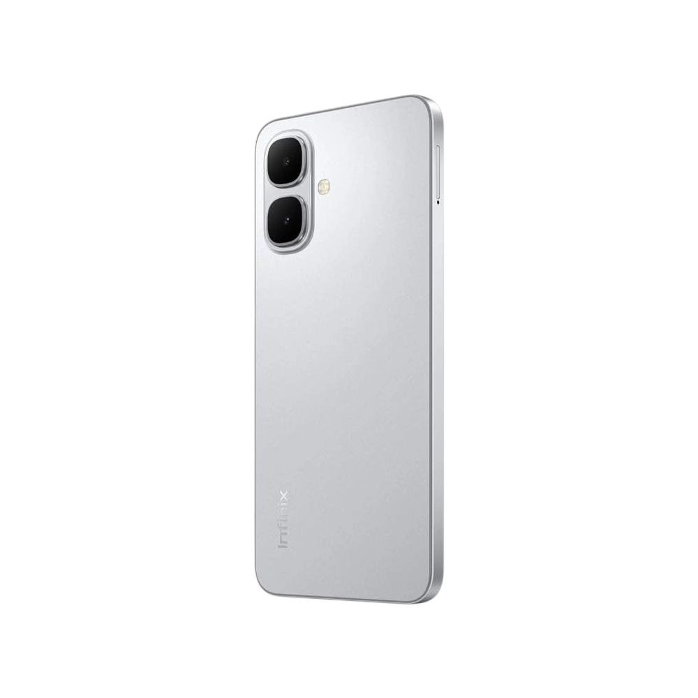 Infinix Smart 10 Dual SIM, 4+4GB RAM, 128GB Storage, 4G, 6.67-Inch 120Hz Display, 8MP Camera, 5000mAh Battery, Middle East Version - Titanium Silver - Image 5