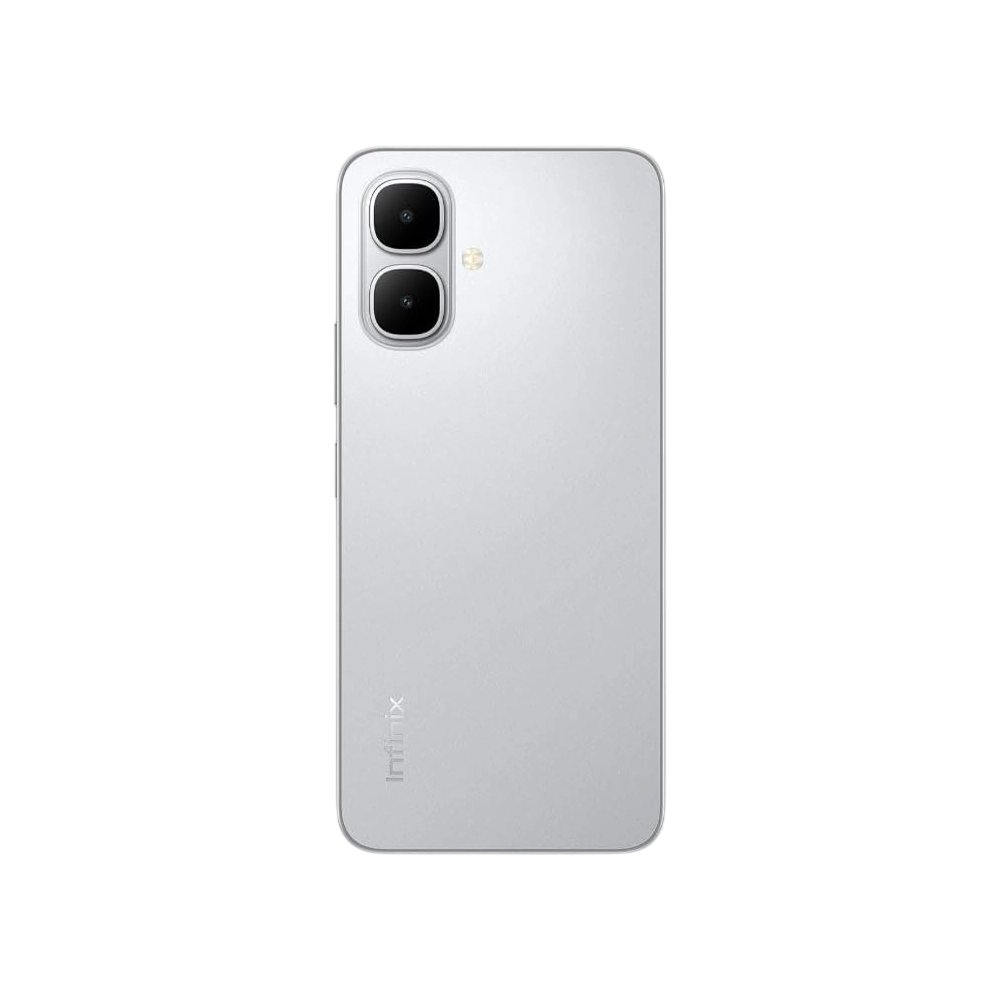 Infinix Smart 10 Dual SIM, 4+4GB RAM, 128GB Storage, 4G, 6.67-Inch 120Hz Display, 8MP Camera, 5000mAh Battery, Middle East Version - Titanium Silver - Image 6
