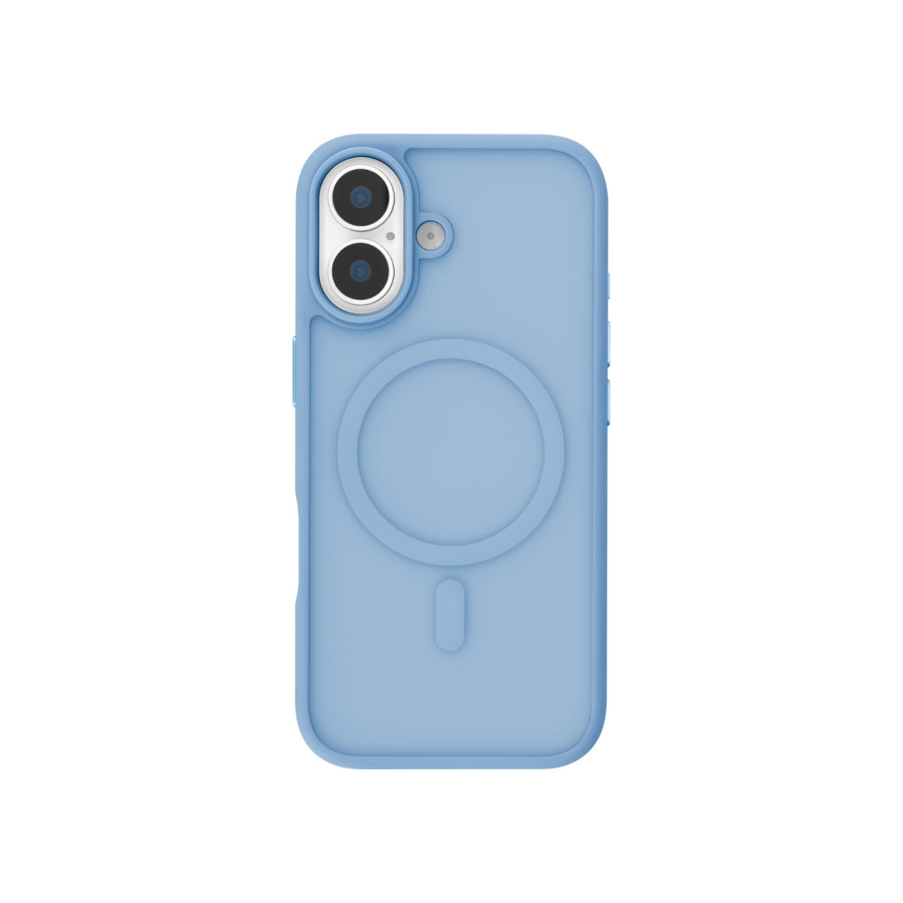 Infinyty Frosted Matte Soft Touch Slim Case for iPhone 17 - Blue - GLE002X18 - Image 2