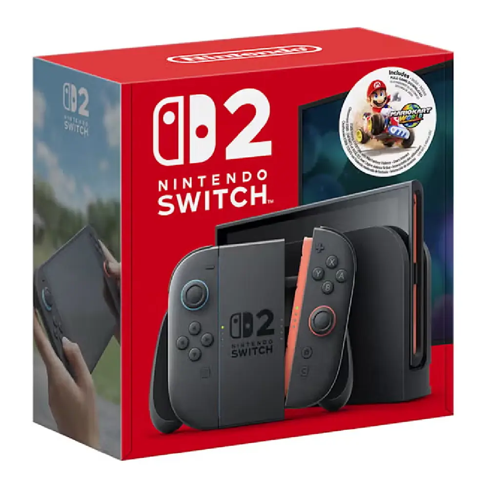 Nintendo Switch 2 Joy-Con Controller Pair - Blue & Red (UAE Version), Includes S
