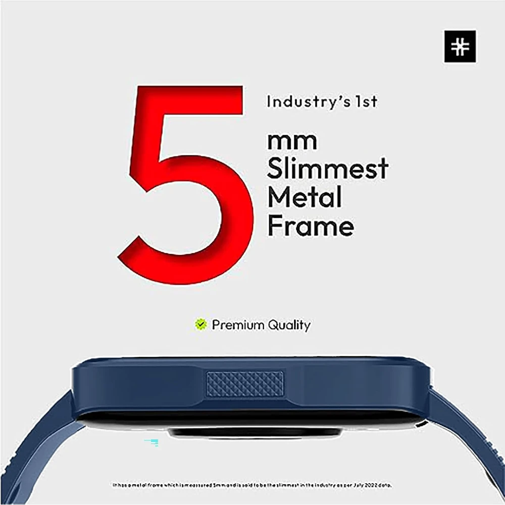 NUMBER Fitness & Audio Duo - XTRO1 Bluetooth Smartwatch with 7 Days Battery & Su