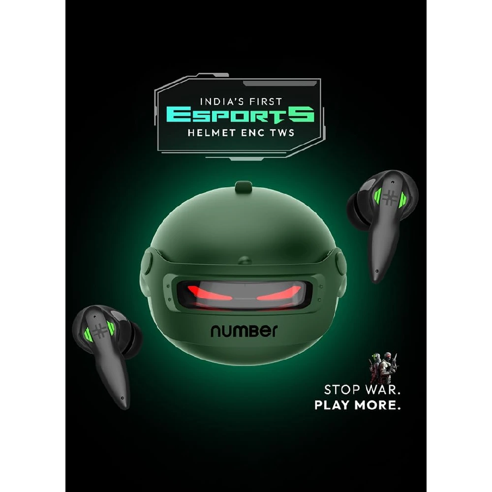 NUMBER Green Edition Duo - DialFit Pro Max GPS Smartwatch with NFC & Super Buds