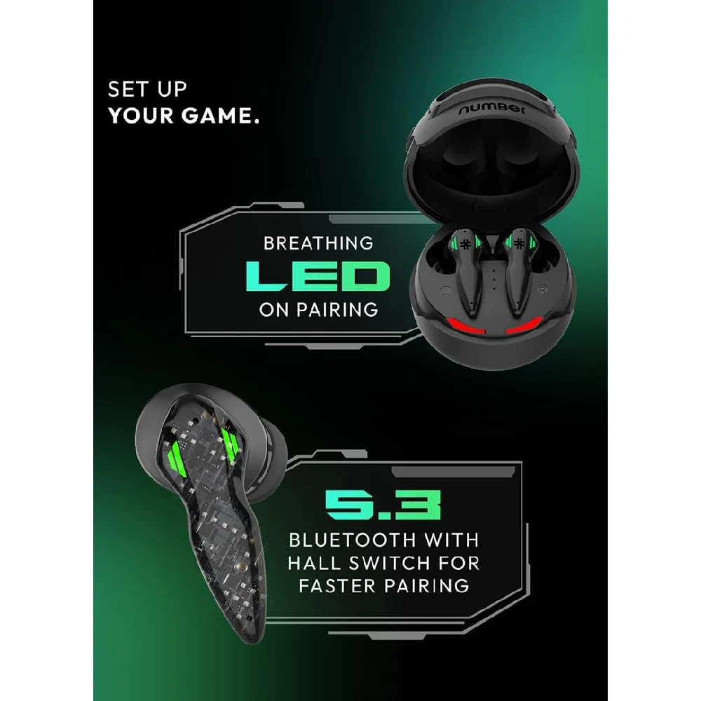 NUMBER Green Edition Duo - DialFit Pro Max GPS Smartwatch with NFC & Super Buds