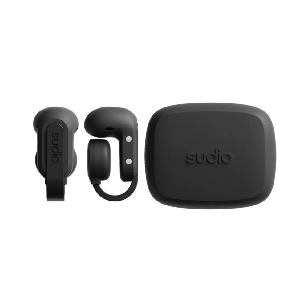 Sudio B3 Open-Ear Clip-On True Wireless Earbuds with Bluetooth 6.0, IPX4 Splash
