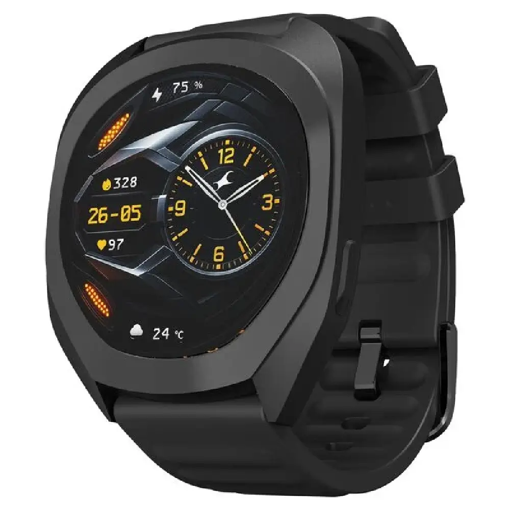 Titan Fastrack Revoltt FS1 Smartwatch with 1.83-Inch UltraVU Display, Bluetooth