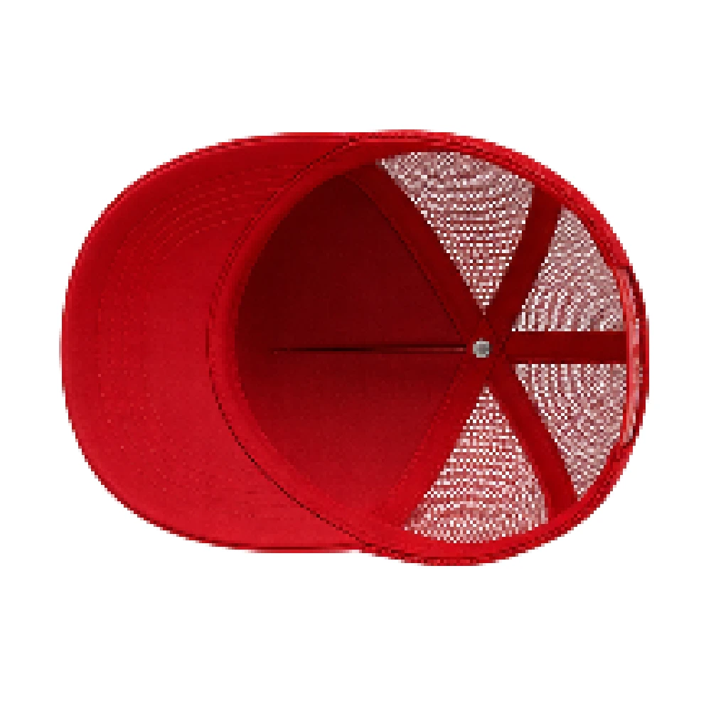 Toyland Portugal Football Fan Net Long Cap, Adjustable Breathable Mesh Sports Hat, Unisex, Red - HC108 - Image 3