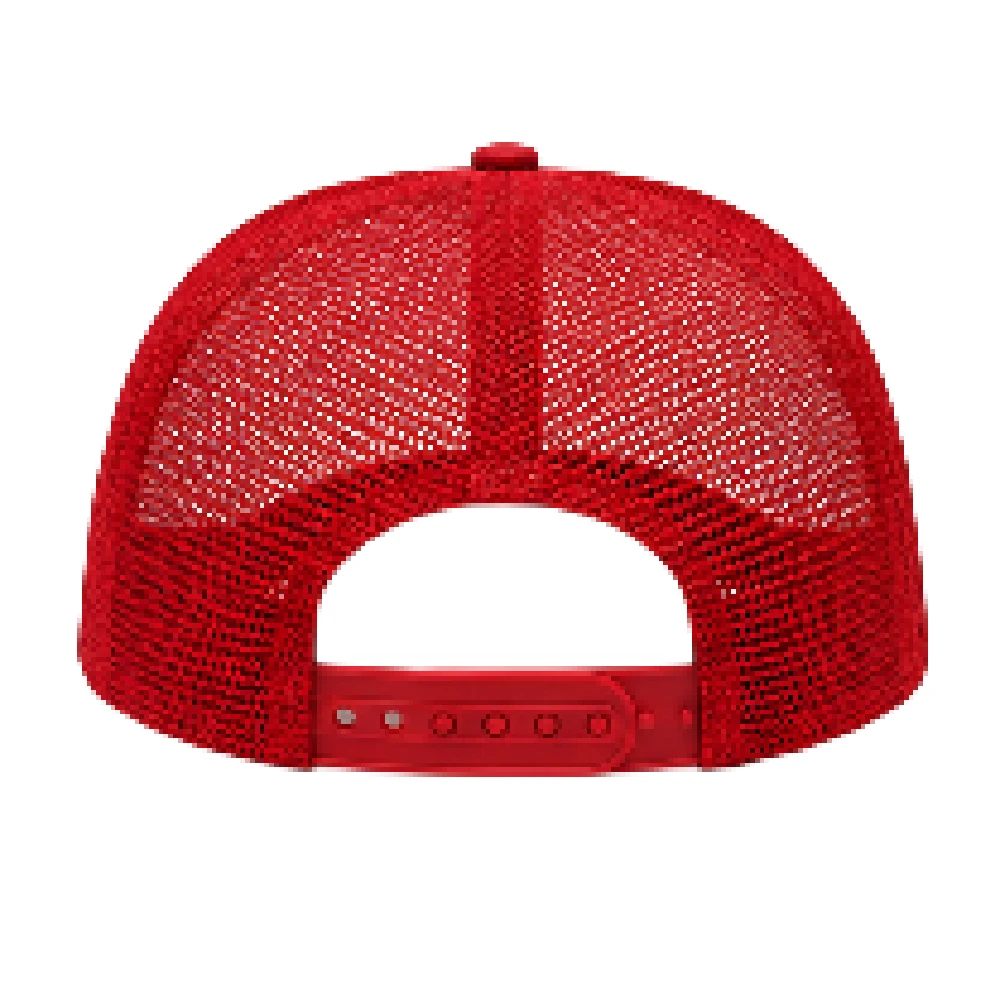 Toyland Portugal Football Fan Net Long Cap, Adjustable Breathable Mesh Sports Hat, Unisex, Red - HC108 - Image 4