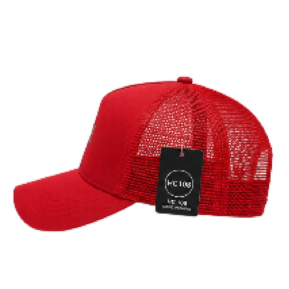 Toyland Portugal Football Fan Net Long Cap, Adjustable Breathable Mesh Sports Hat, Unisex, Red - HC108 - Image 5