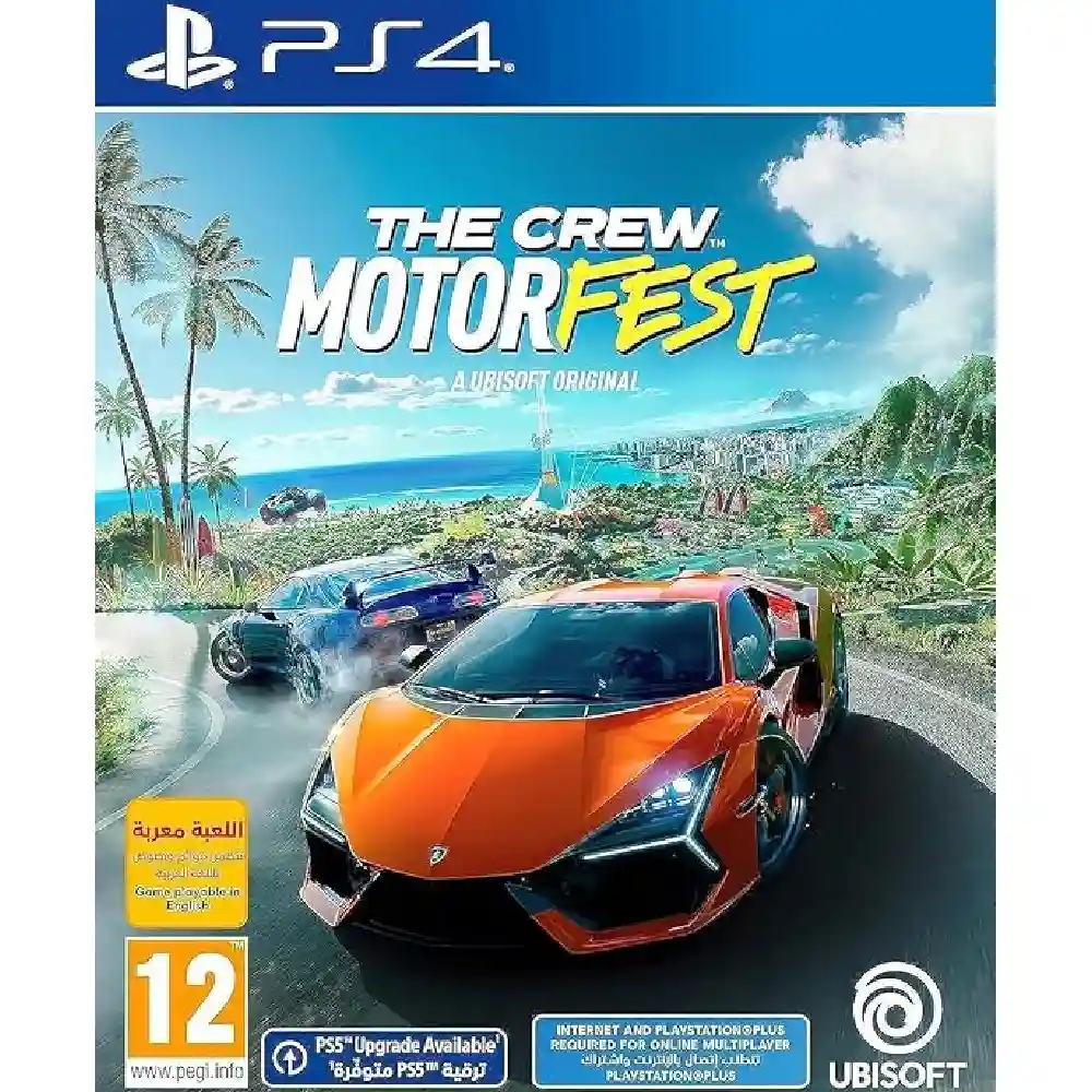 Ubisoft TESSNSR2 The Crew 2 Intl Version Racing PlayStation 4 PS4