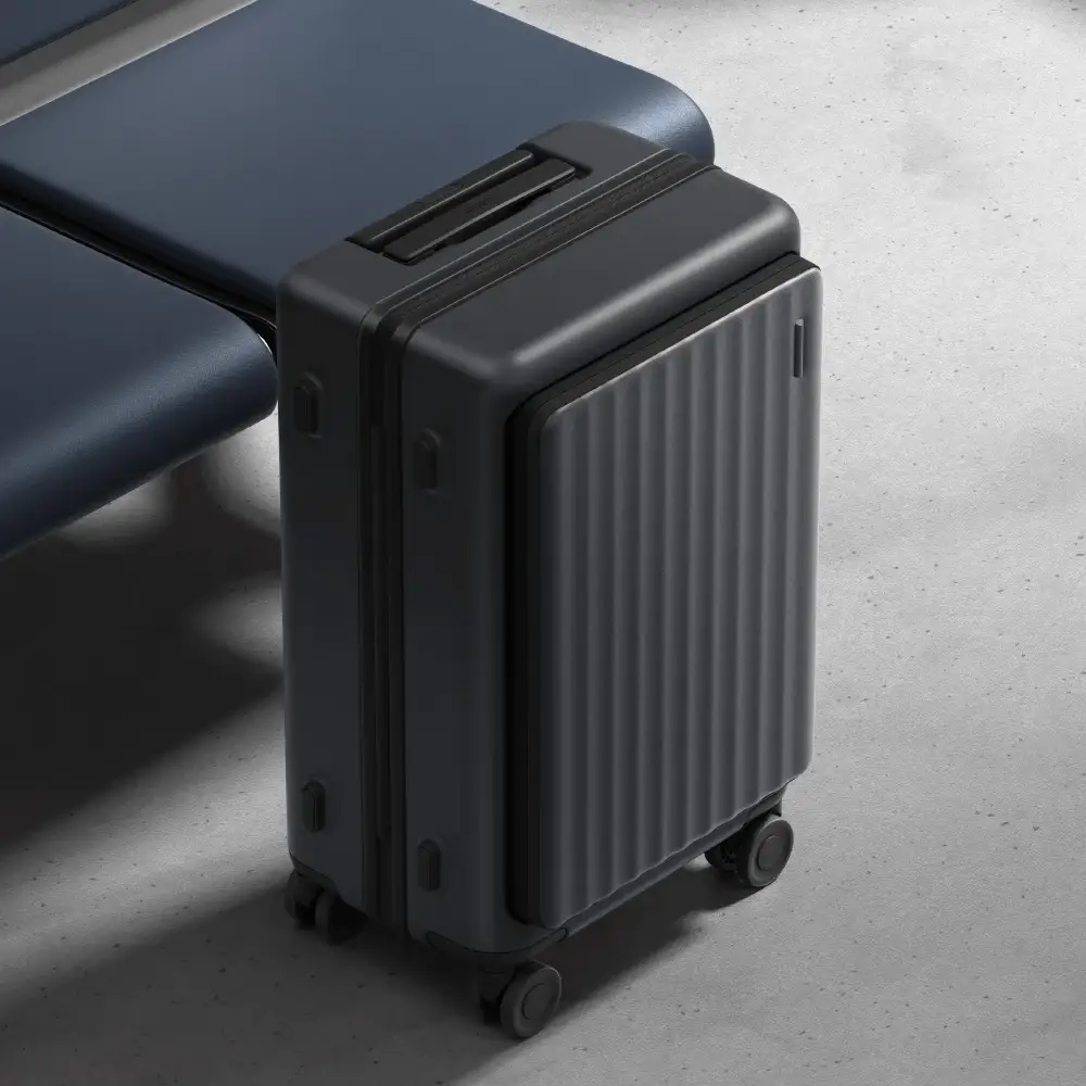 Xiaomi Front Pocket Carry-on Luggage 20 Inch, 38L Cabin Suitcase with Laptop Compartment, TSA Lock, Quick Access Travel Case- 57625 - Image 4