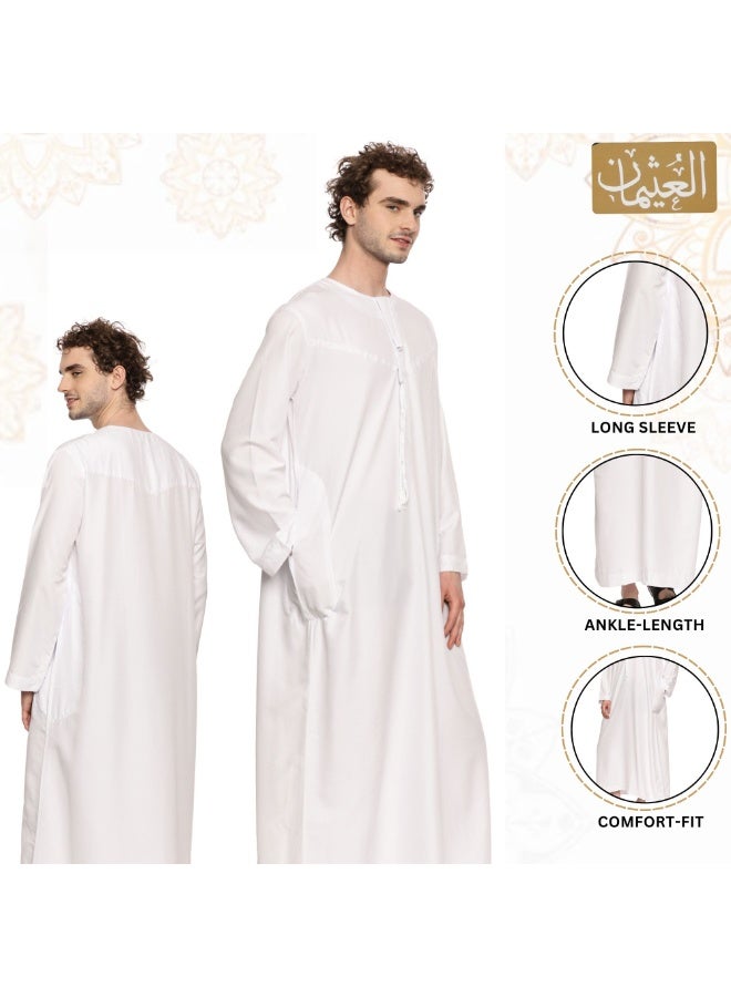 Al othaiman Men’s Emirati Thobe - Image 2