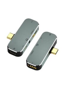 5-in-1 Mini Type-C Hub 10Gbps 100W Expansion Dock
