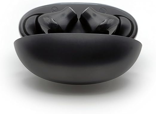 GRABIT True Wireless Earbuds ANC & ENC for Clear Sound enjoy deep bass and noise-free calls with ANC + ENC technology. With 4-5 hours playtime, a 300mAh charging case, and fast 1.5-hour charging. - Image 5