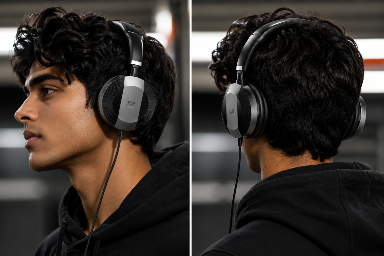 VOZ EDGE Over-Ear Wired Headphones - Image 3