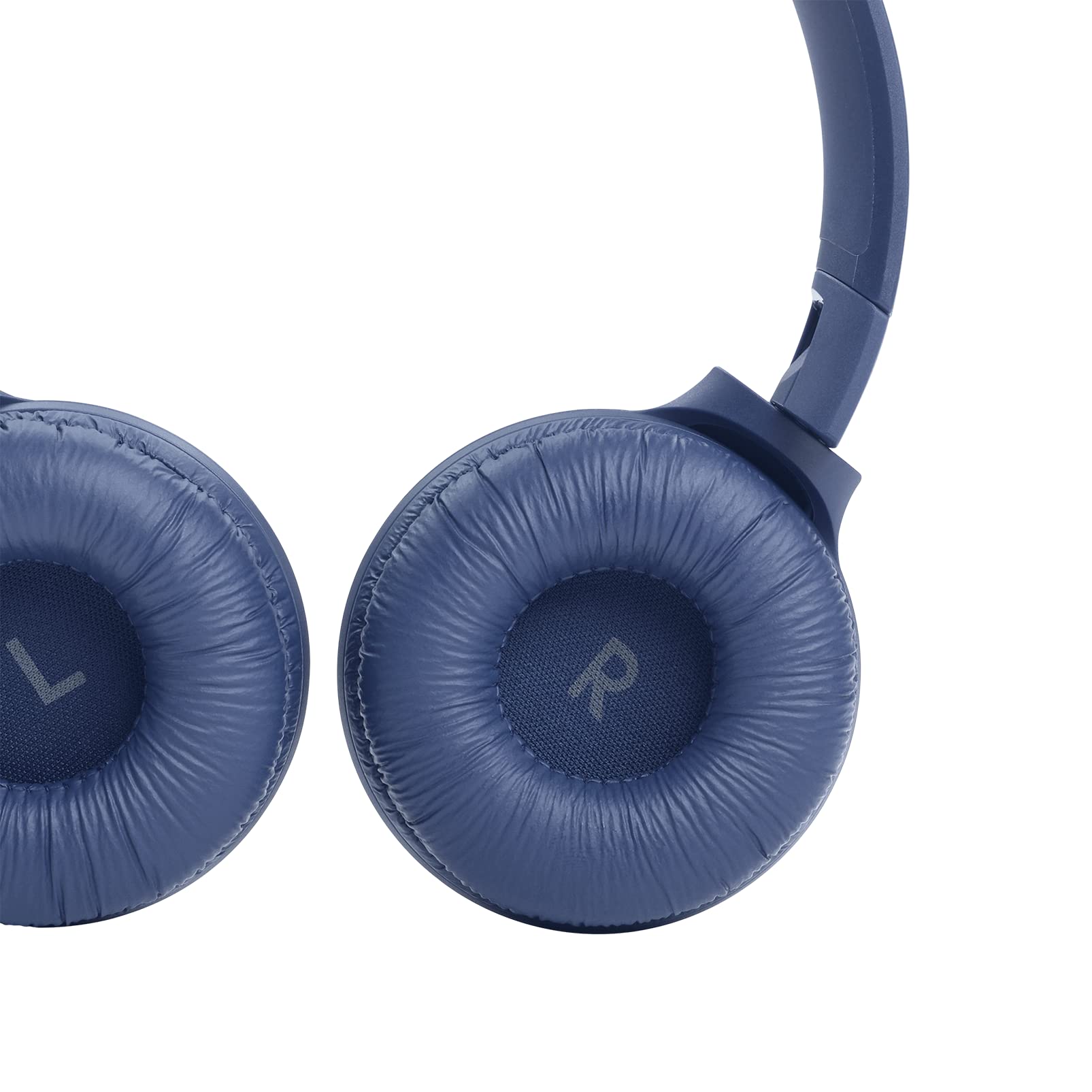 JBL Tune 510BT Wireless On-Ear Headphones, JBL Pure Bass Sound, Bluetooth 5.0, 40 Hours Battery Life, Built-in Microphone - Blue - Image 4